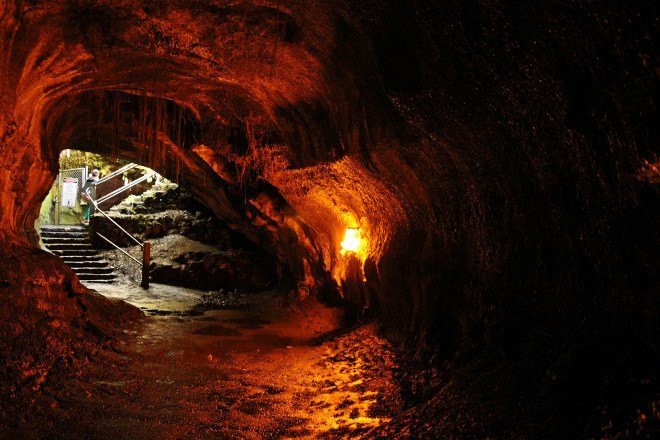 Inside the Lava Tube