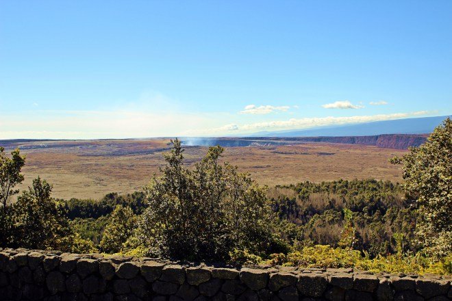 Large Crater at the Visitors Center