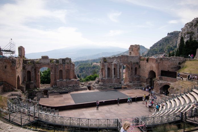 The Temple in Taormina
