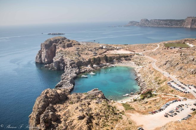 St. John's harbor in Lindos