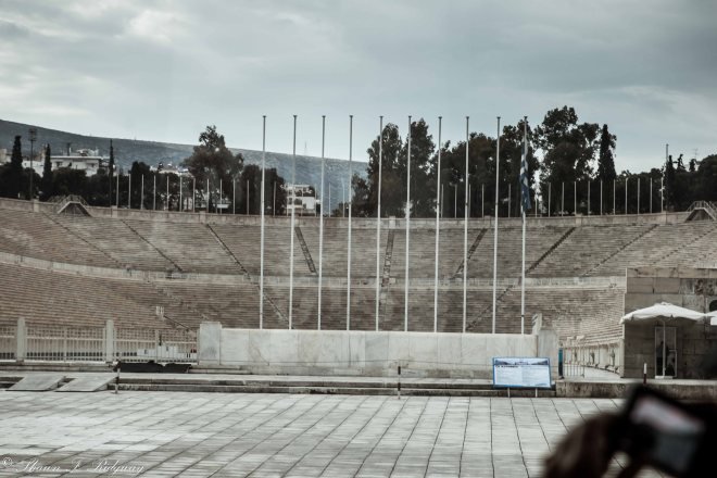 Stadium of the first modern Olympics.