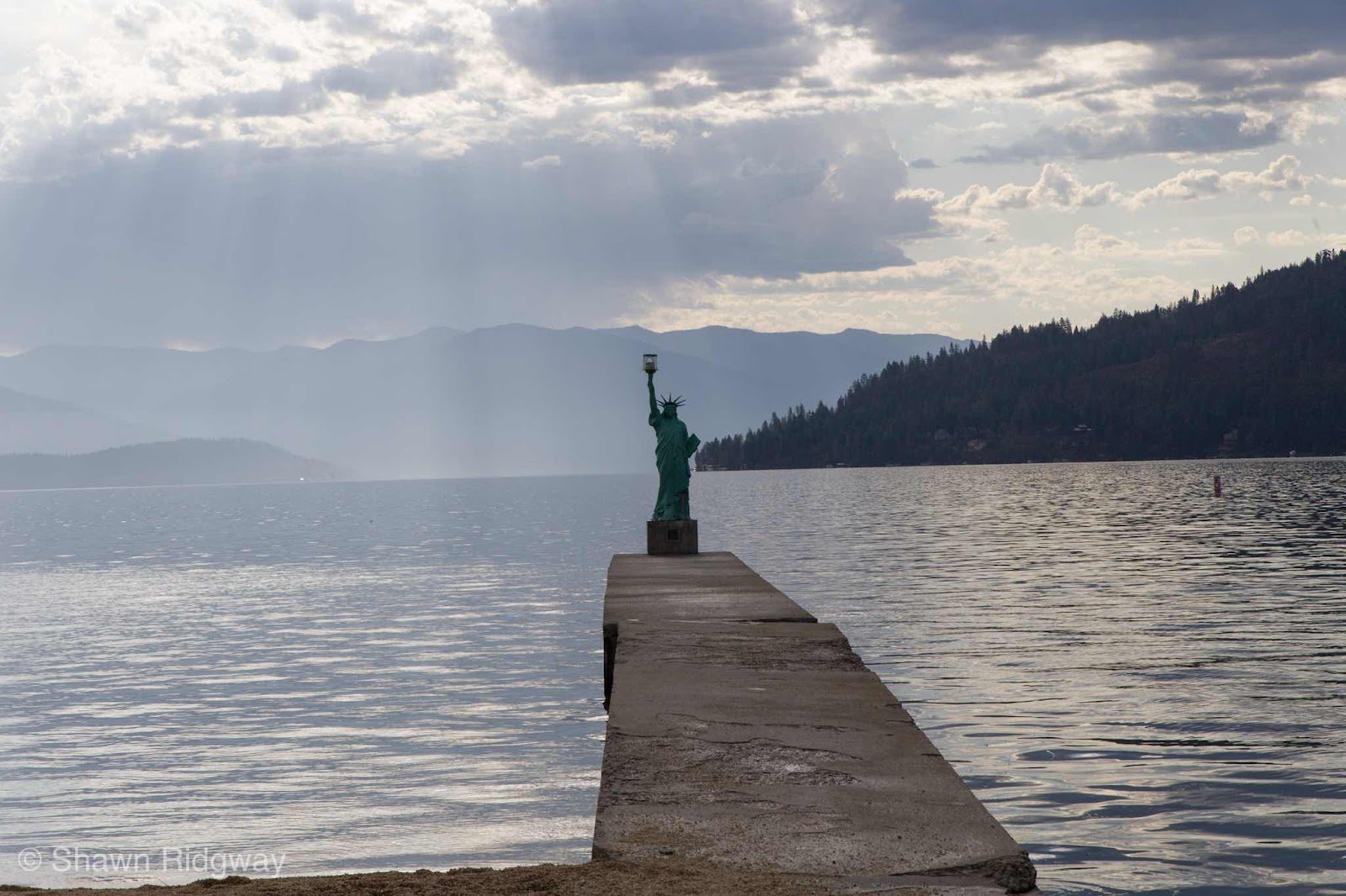 Statue of Liberty at City Beach