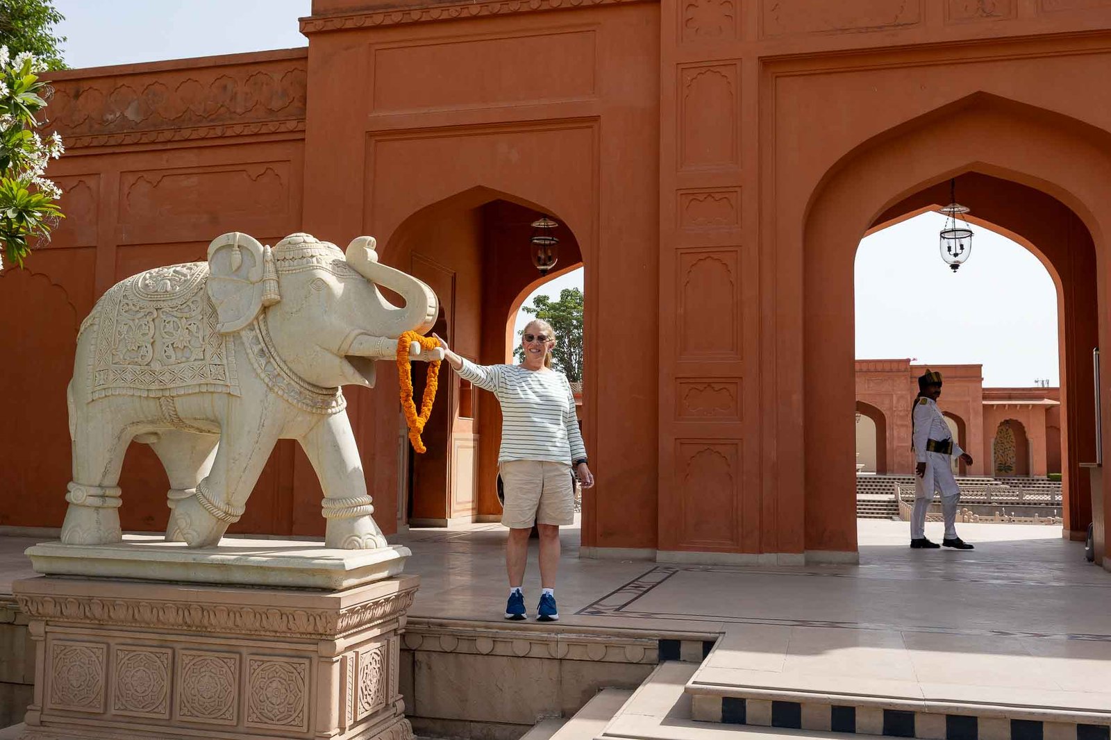 Entrance of the Oberoi Amarvilles in Agra