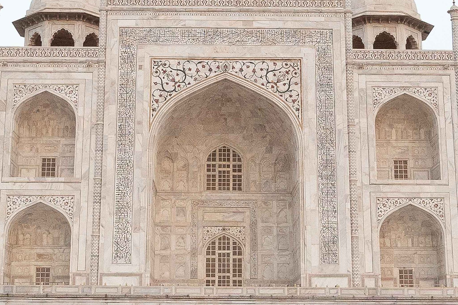 Taj Mahal views at Sunrise
