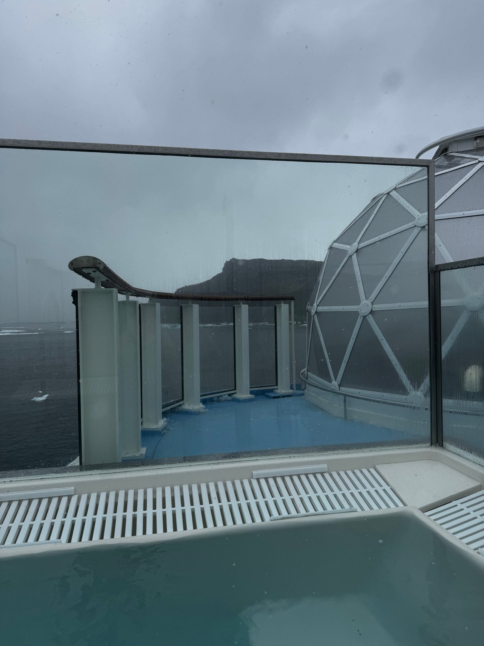 Views from the hot tub