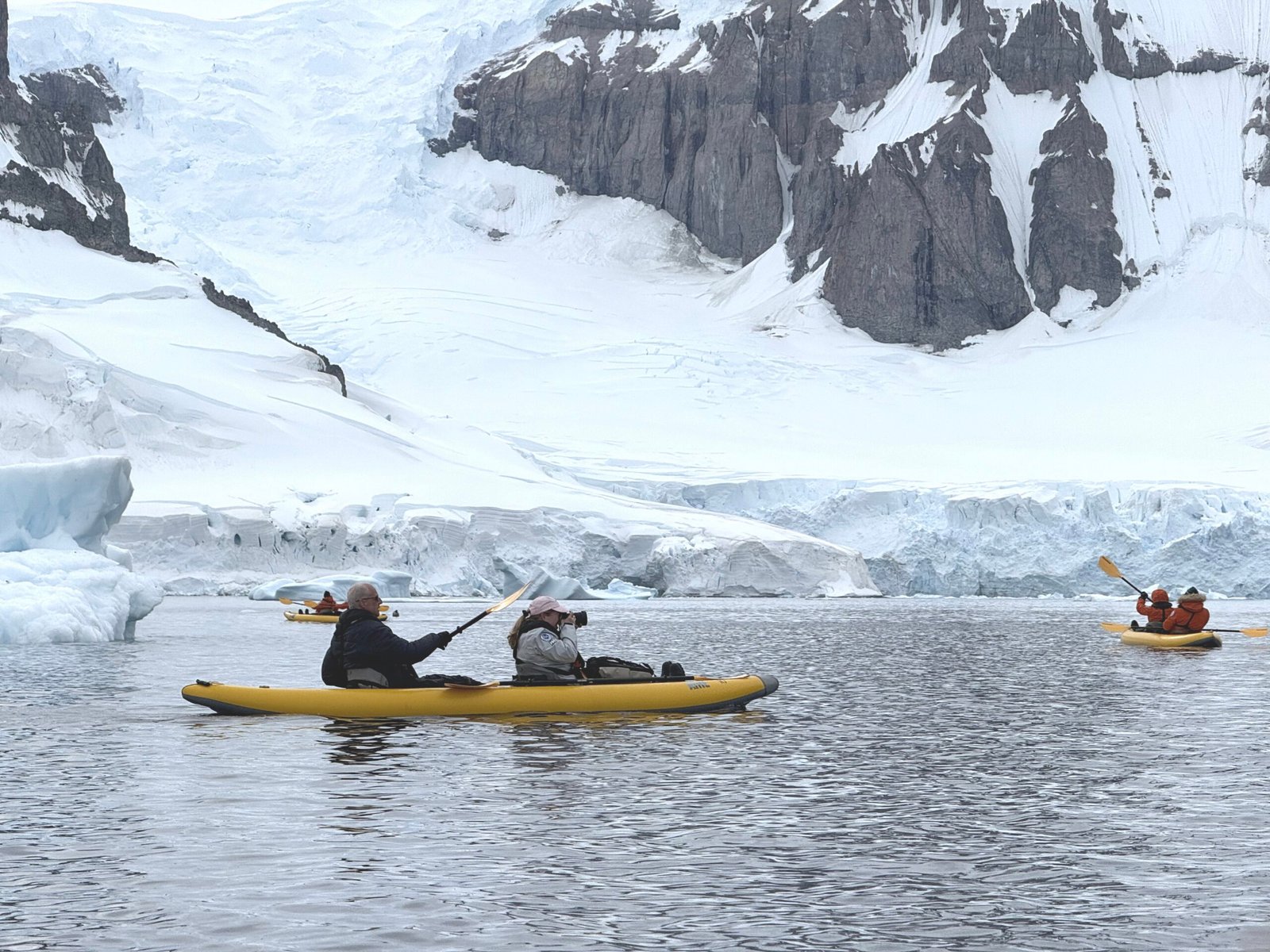 Conrad paddling while Shawn took pictures