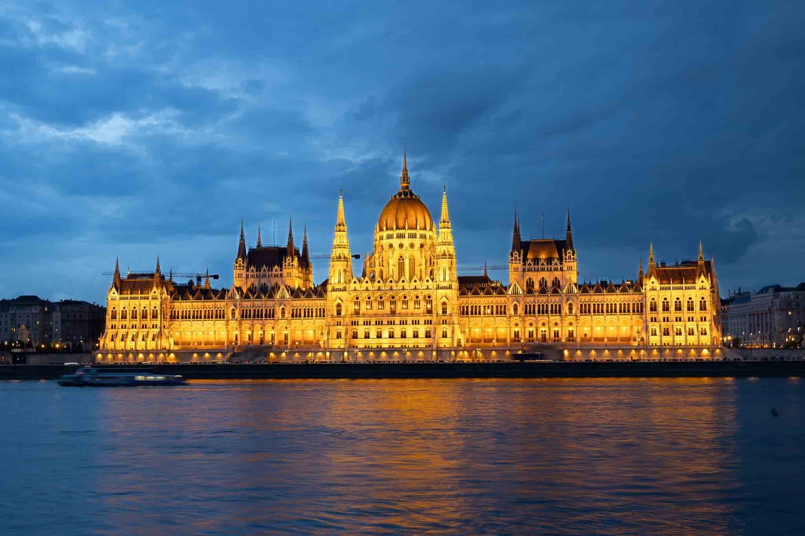 Parliment at night