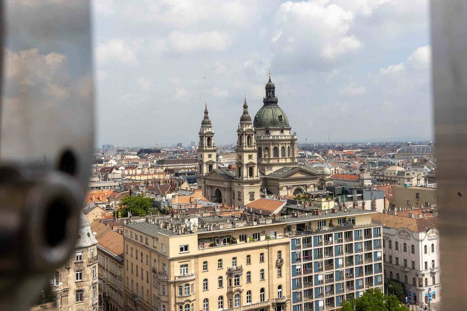 View from the Budapest Eye