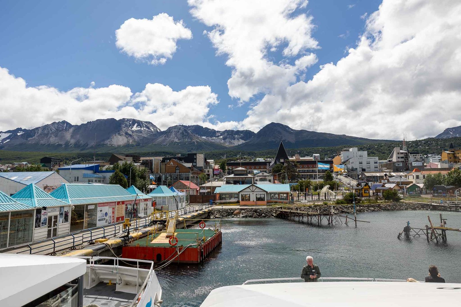 Ushuaia and the port