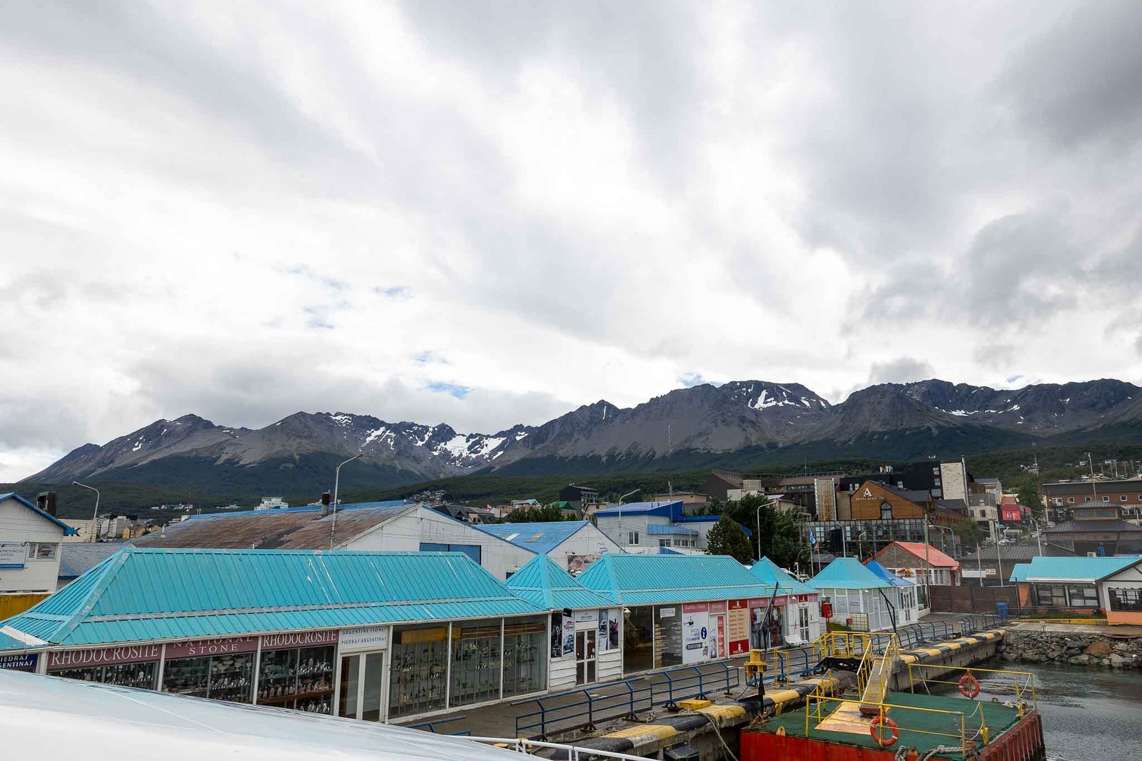 Ushuaia and the port