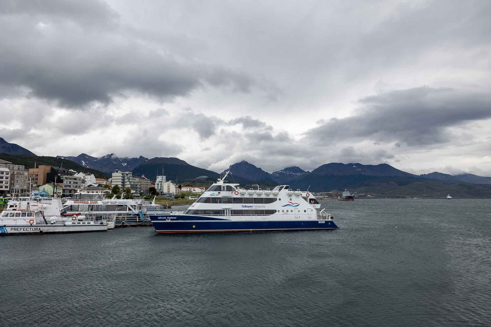 Ushuaia and the port