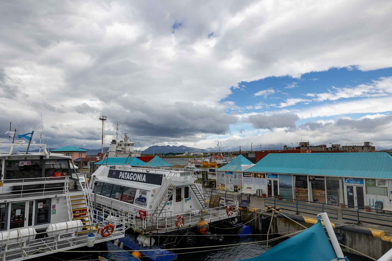 Ushuaia and the port