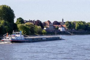 Sailing towards Cologne