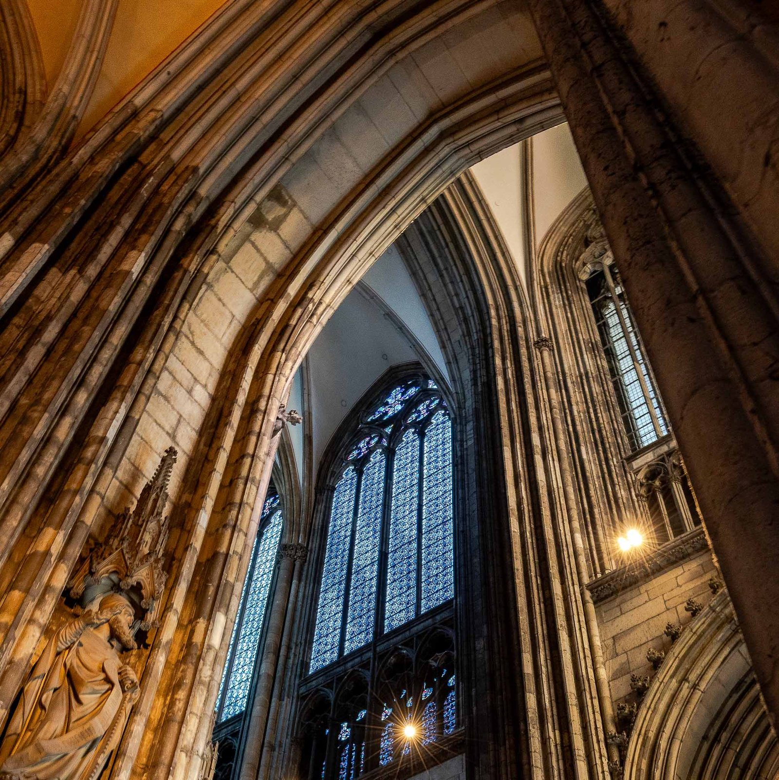 Stained glass at the Cologne Cathedral