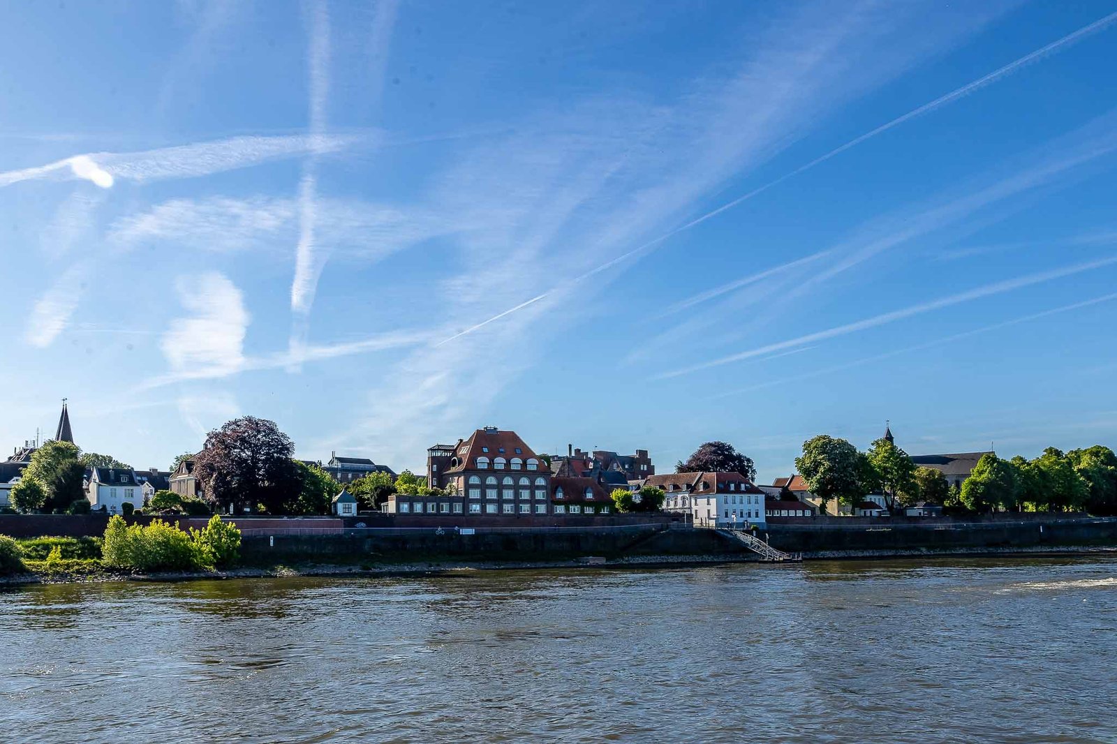 Sailing towards Cologne