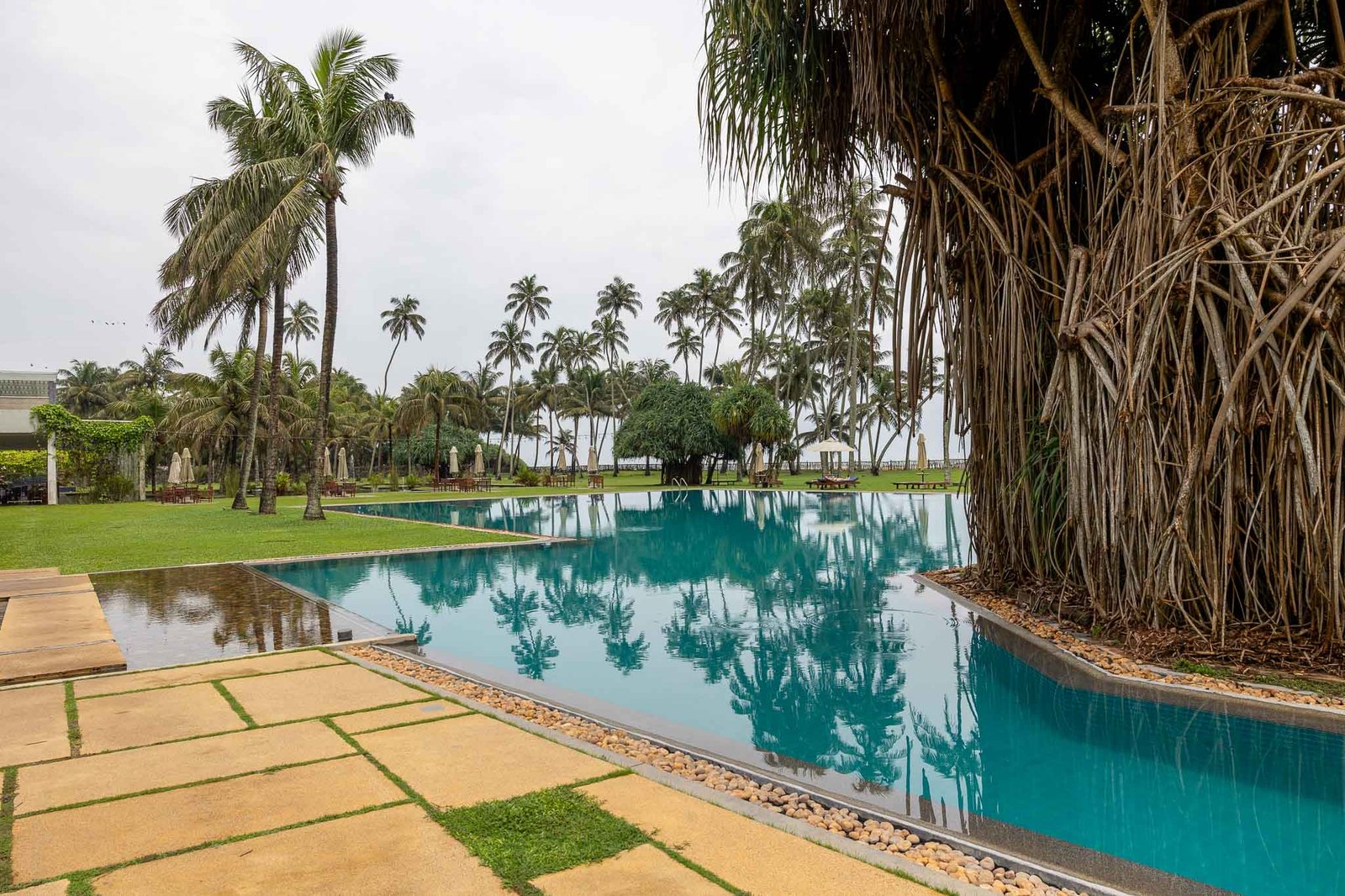Pool area