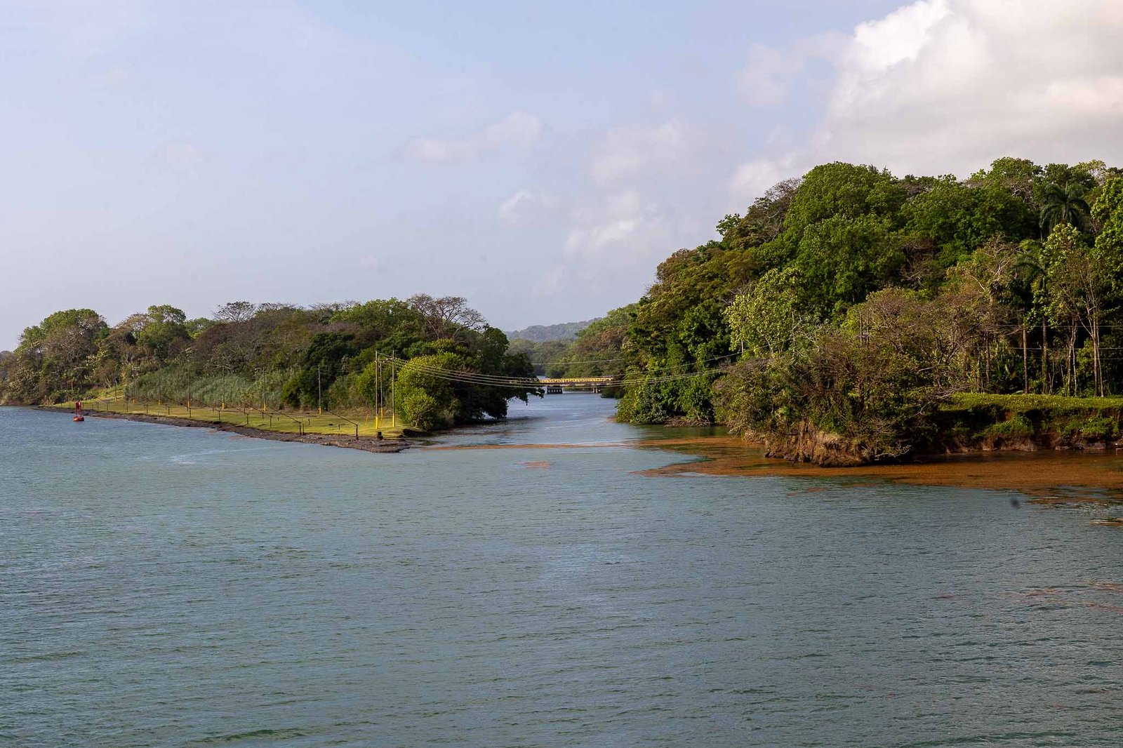 Part of the original effort to build the canal