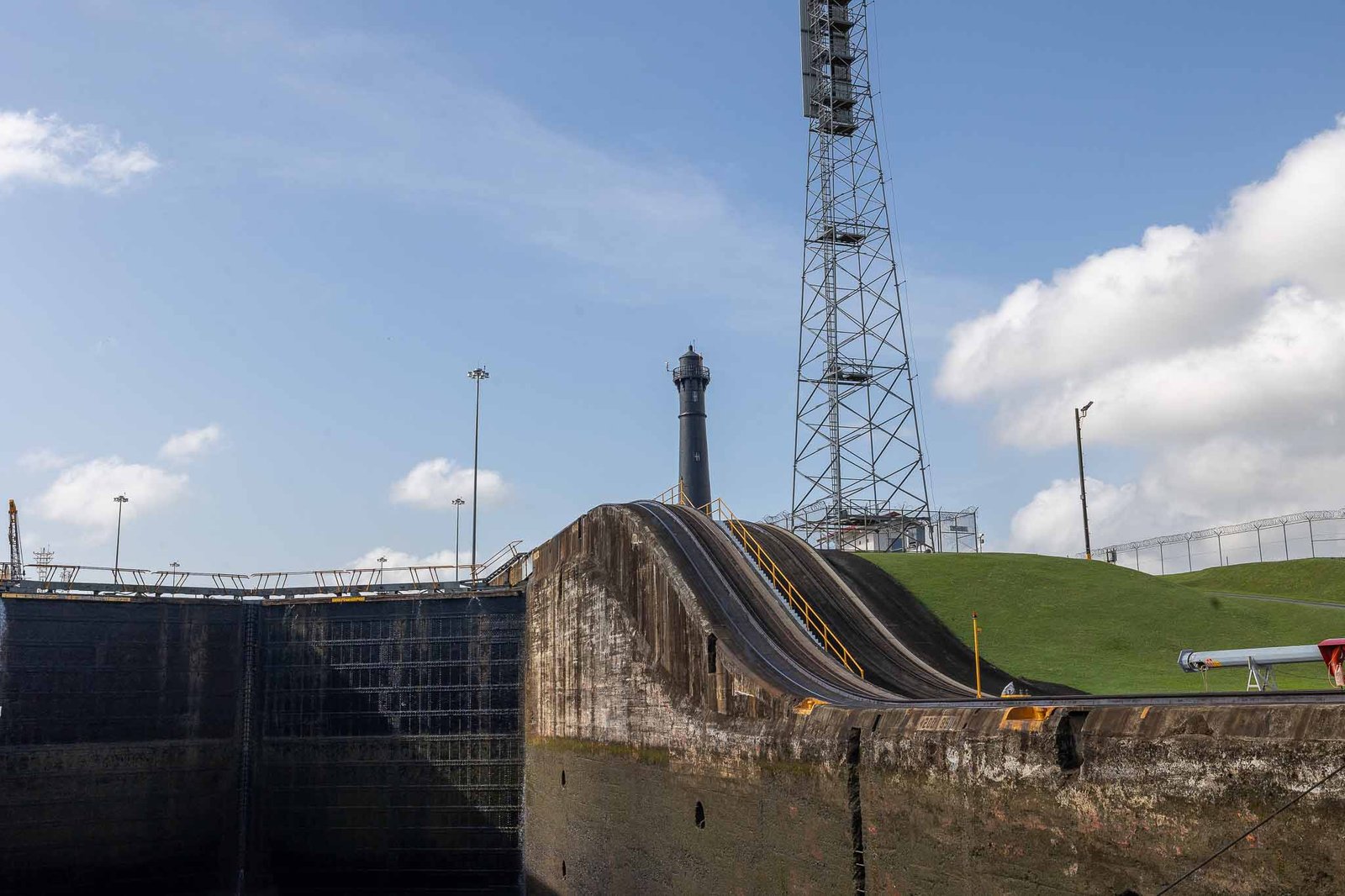 Lighthouse in the lock