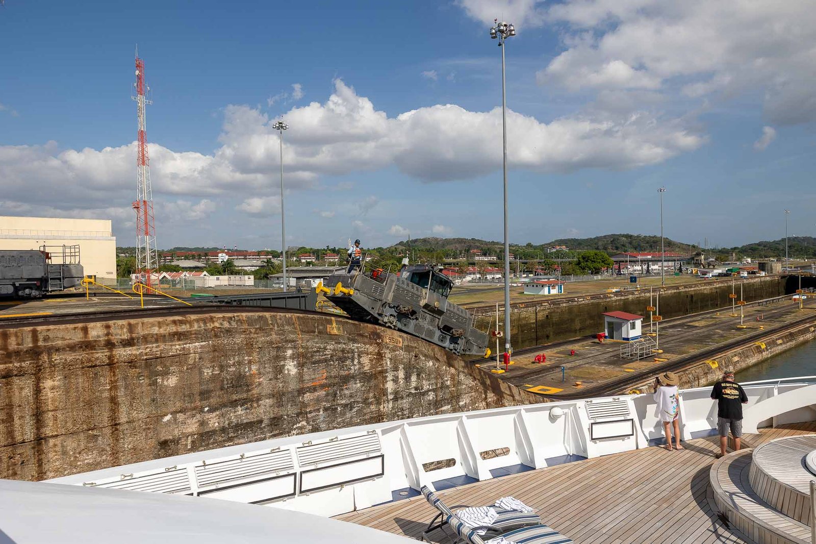 Engines at the Pedro Miguel Locks