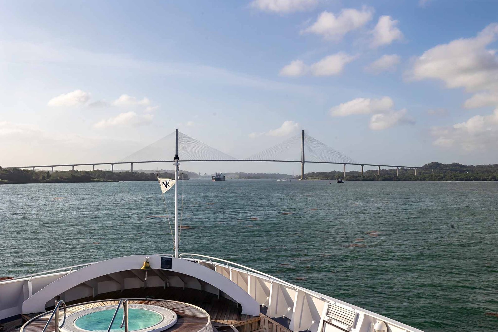 Atlantic Bridge in the distance