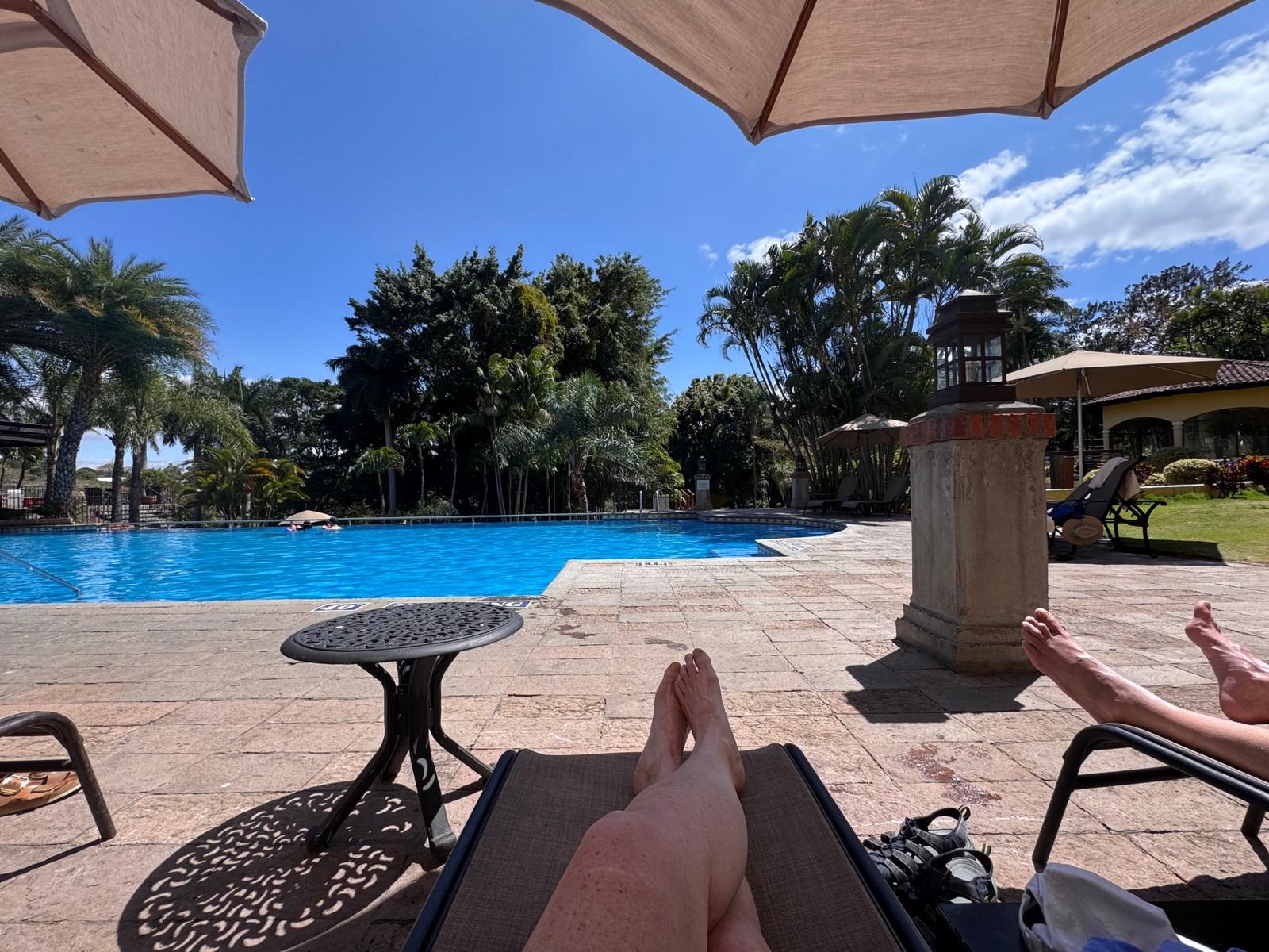 Pools and grounds of the Marriott Hacienda Belen in San Jose Costa Rica