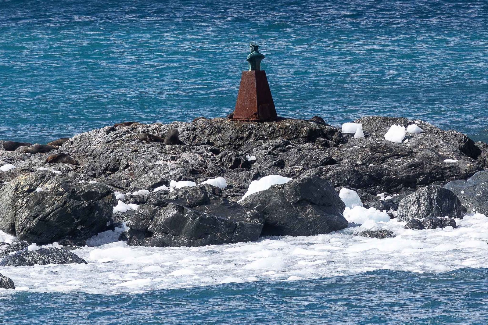 Statue on Point Wild