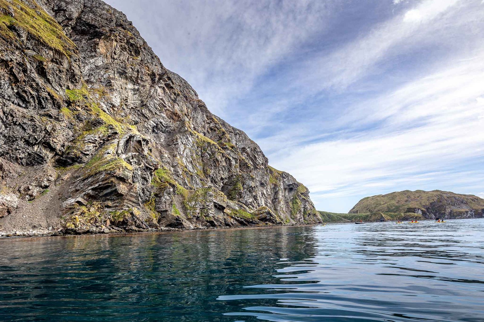 Godthul Bay from the Kayaks