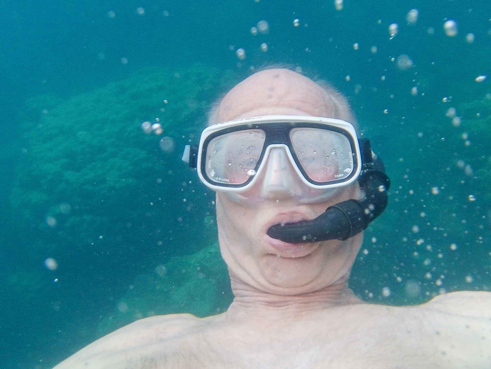 Conrad snorkeling