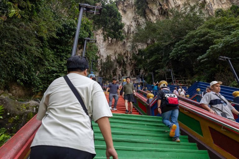 Stairs to the Batu Caves