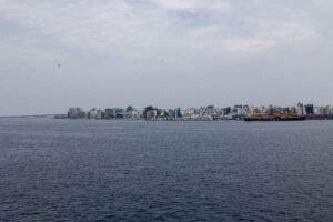 Views of Male from the ship