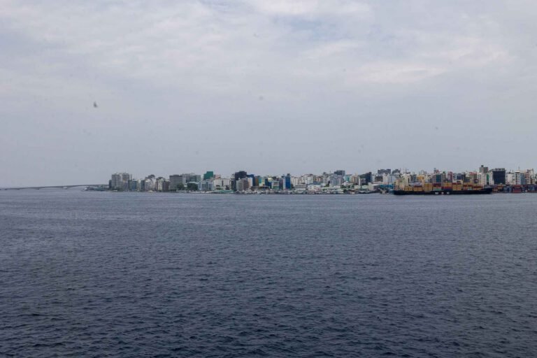 Views of Male from the ship