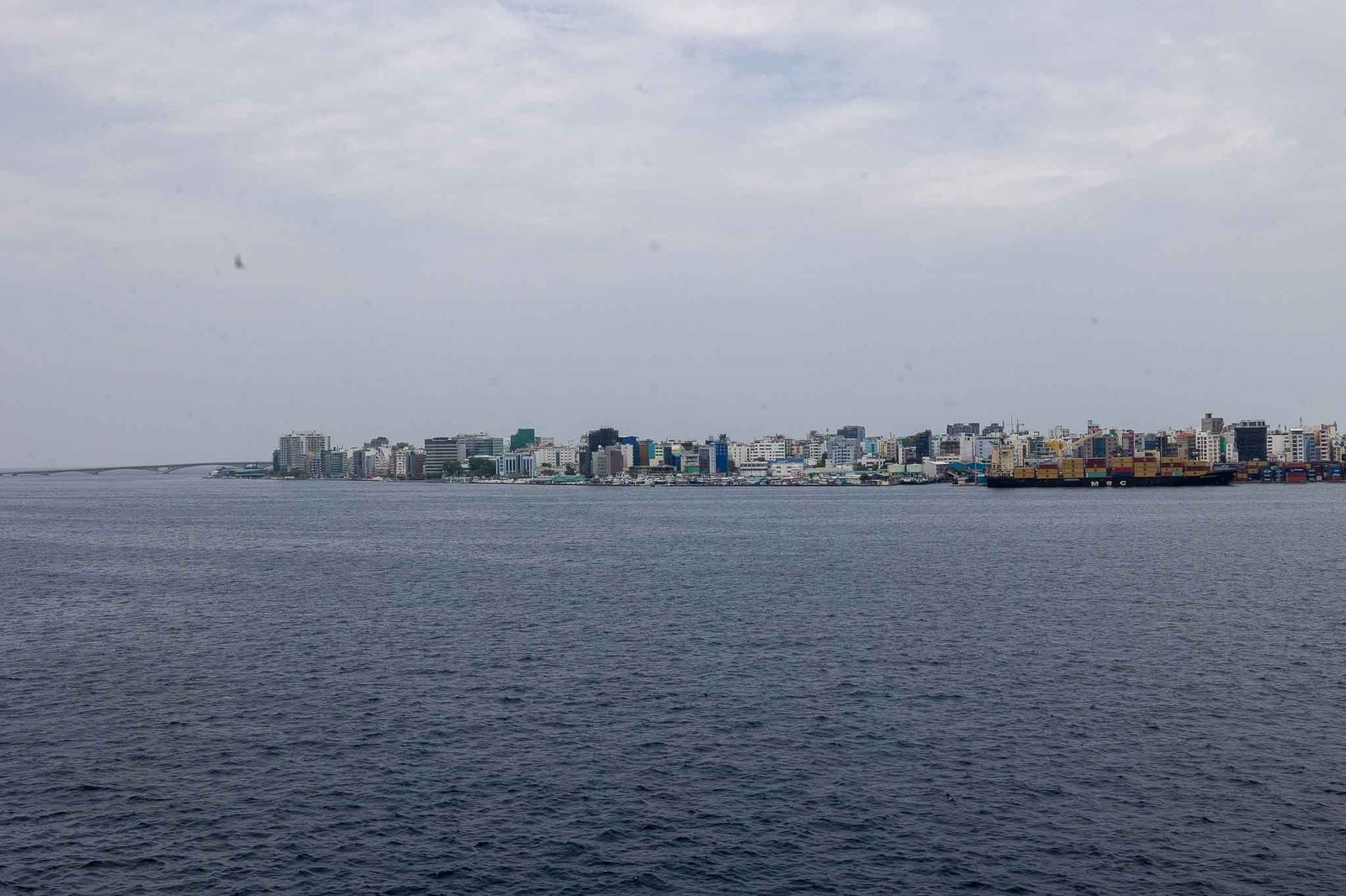 Views of Male from the ship