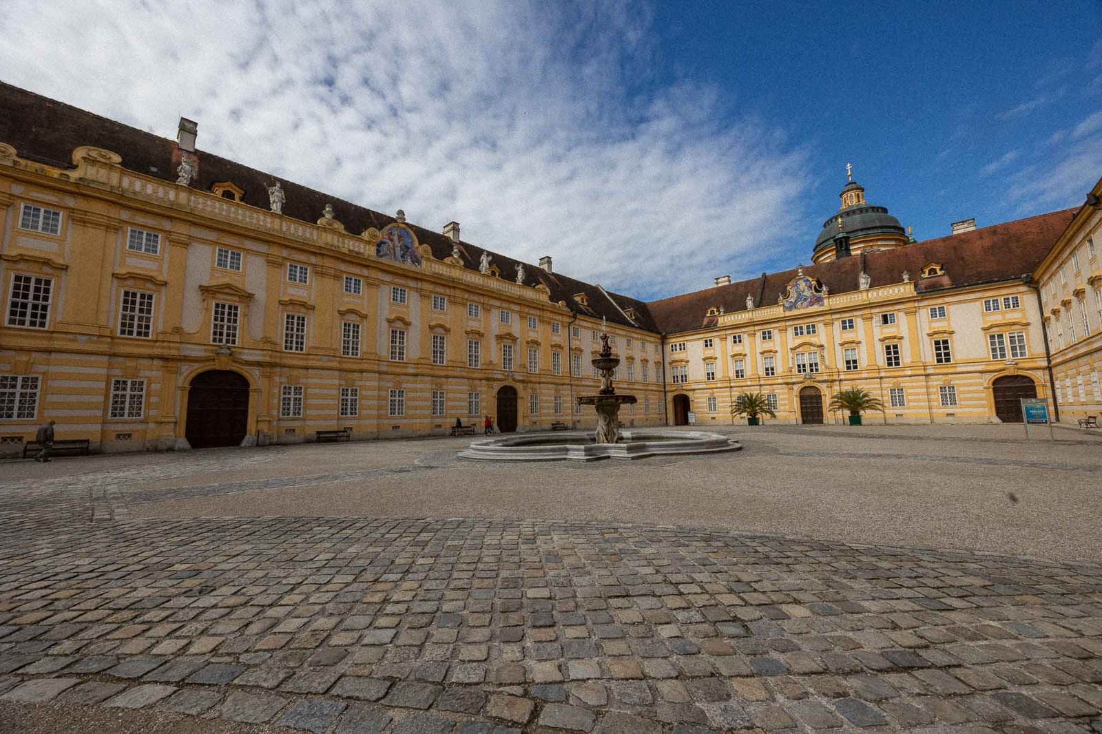 Courtyard of the Abbey