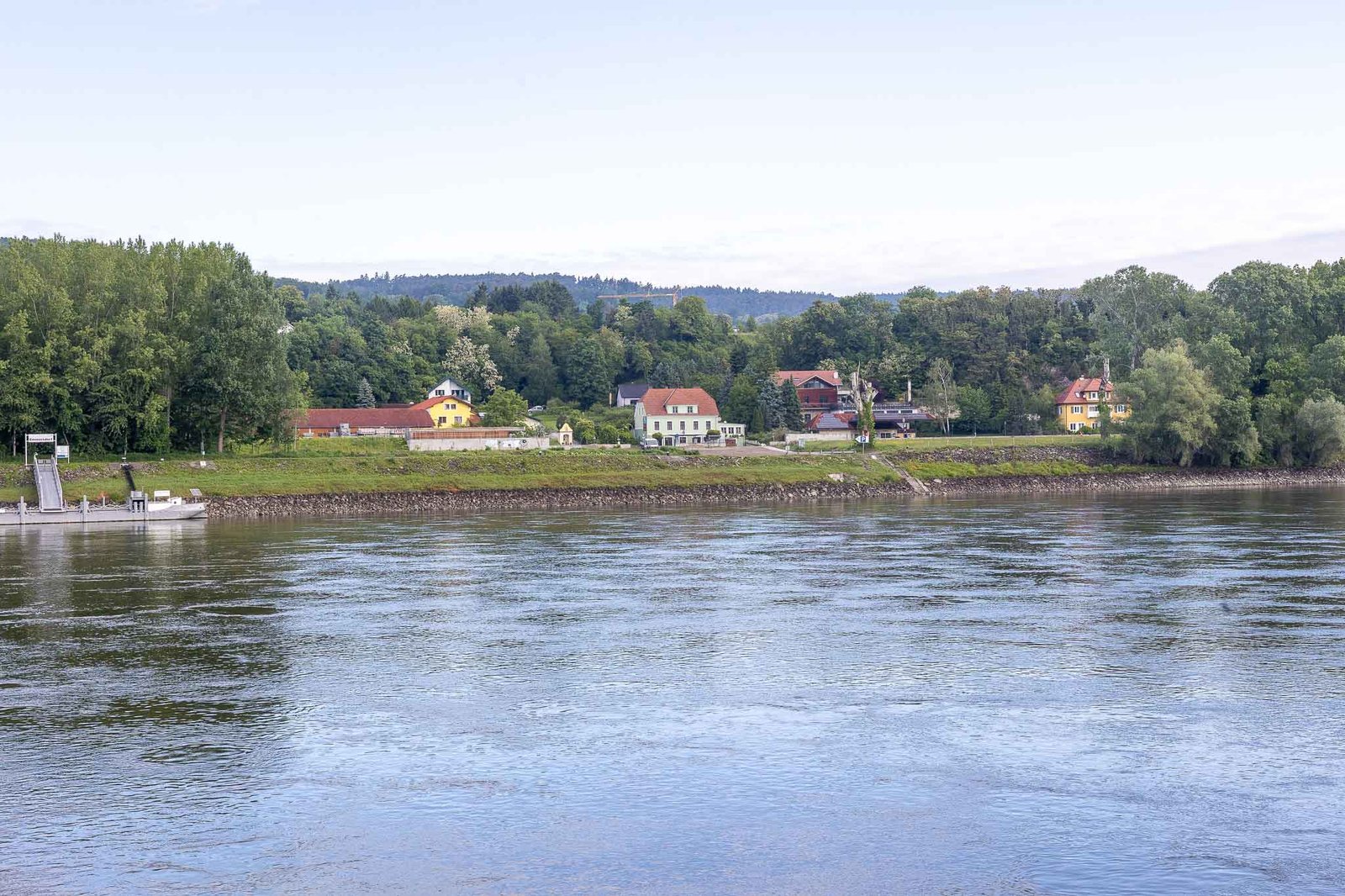 visible from our docking location in Melk