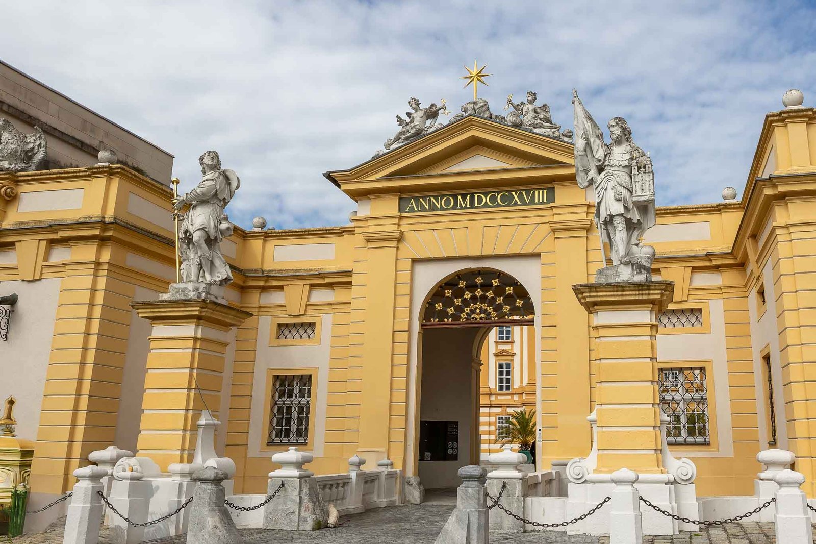 Entrance to the Abbey