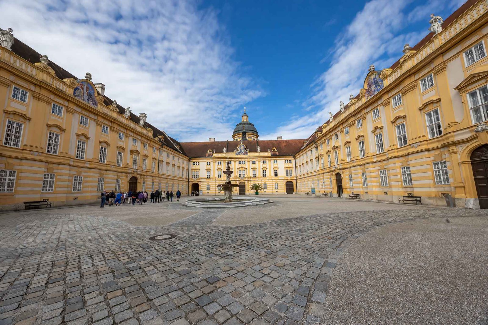Courtyard of the Abbey