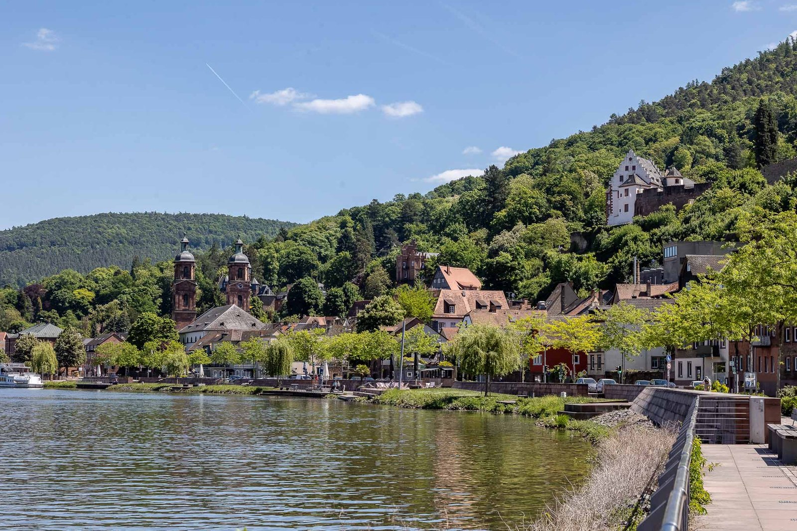 View of Miltenberg from the walking path