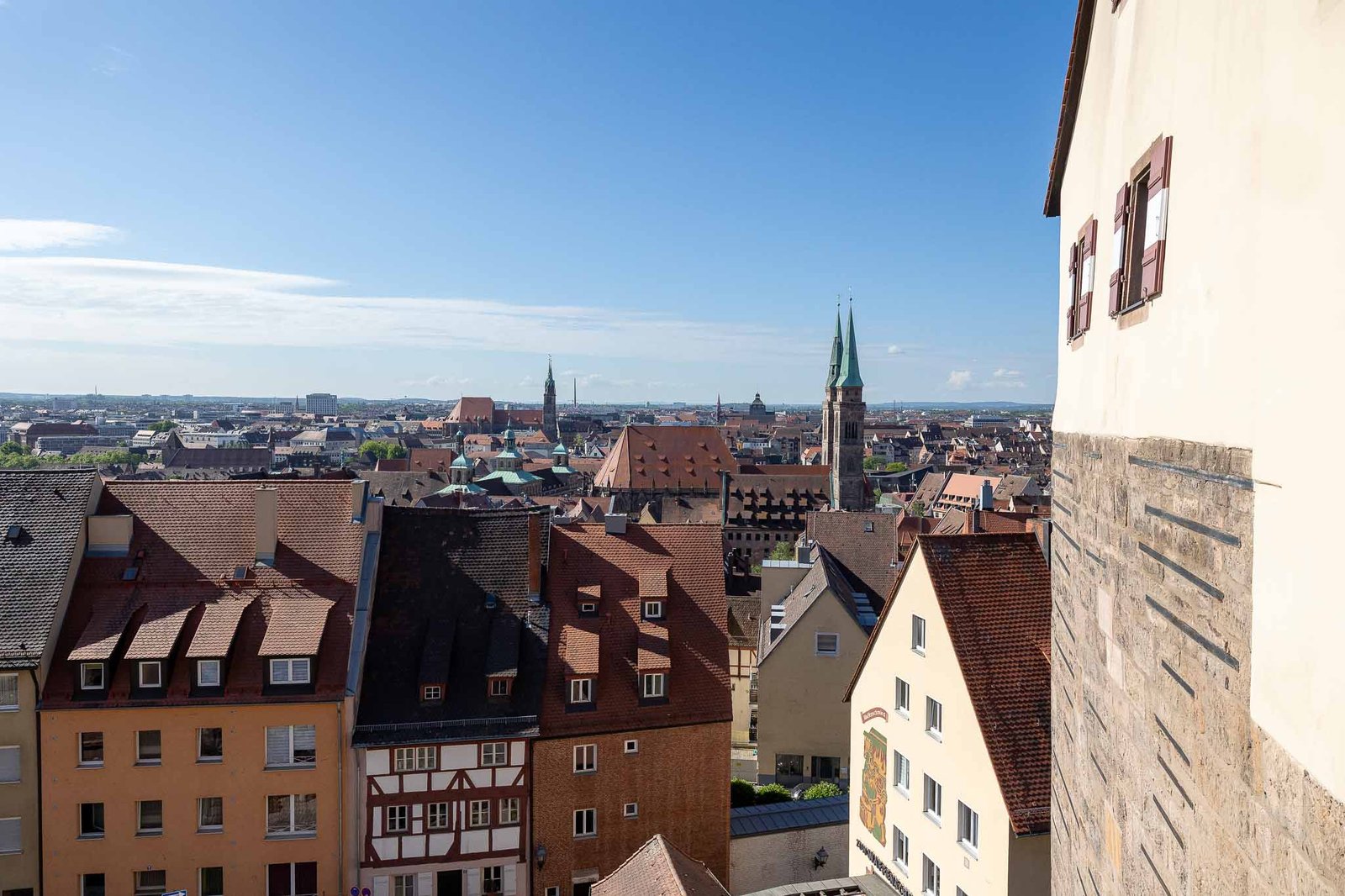 View from the castle