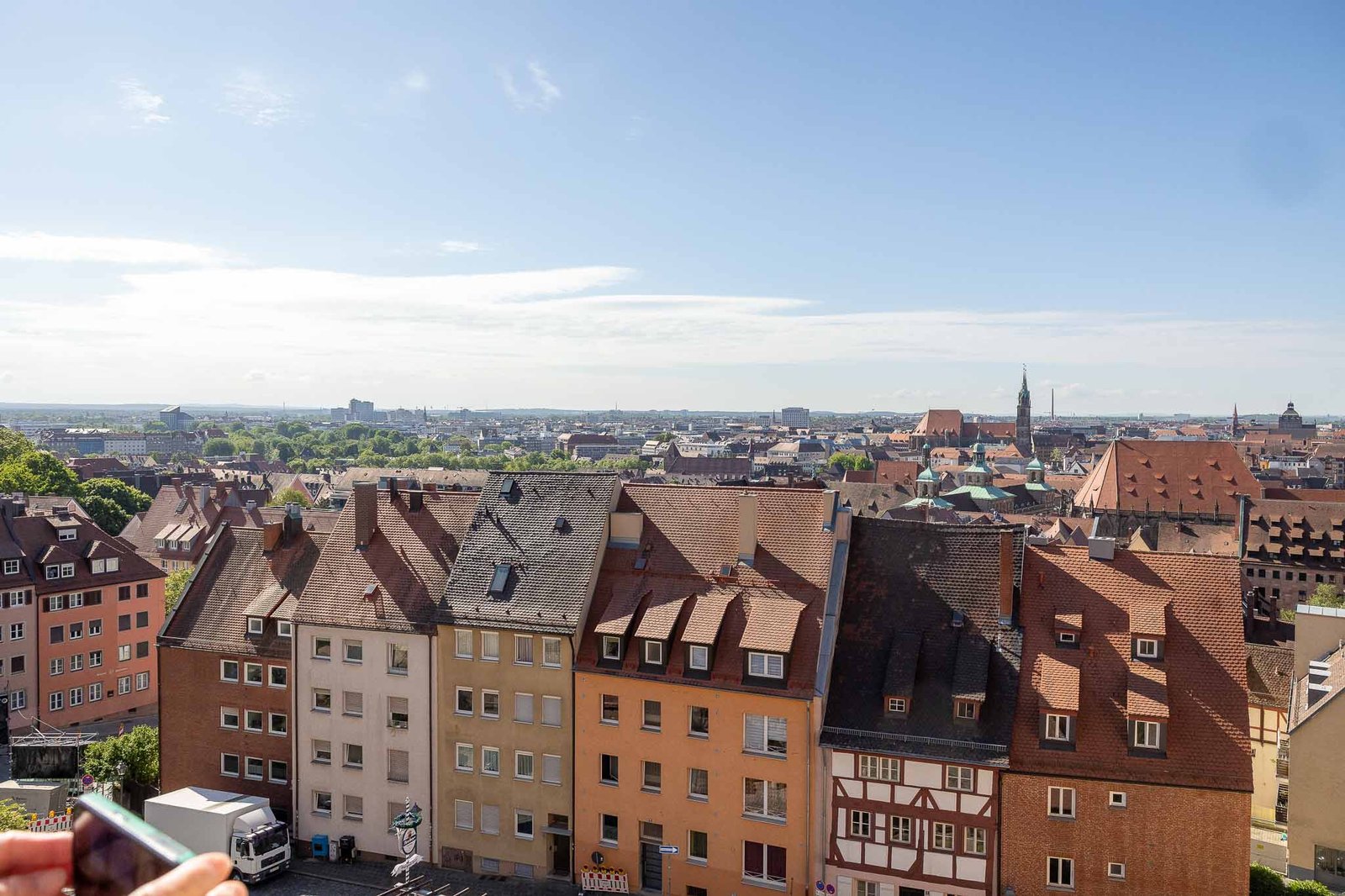 View from the castle