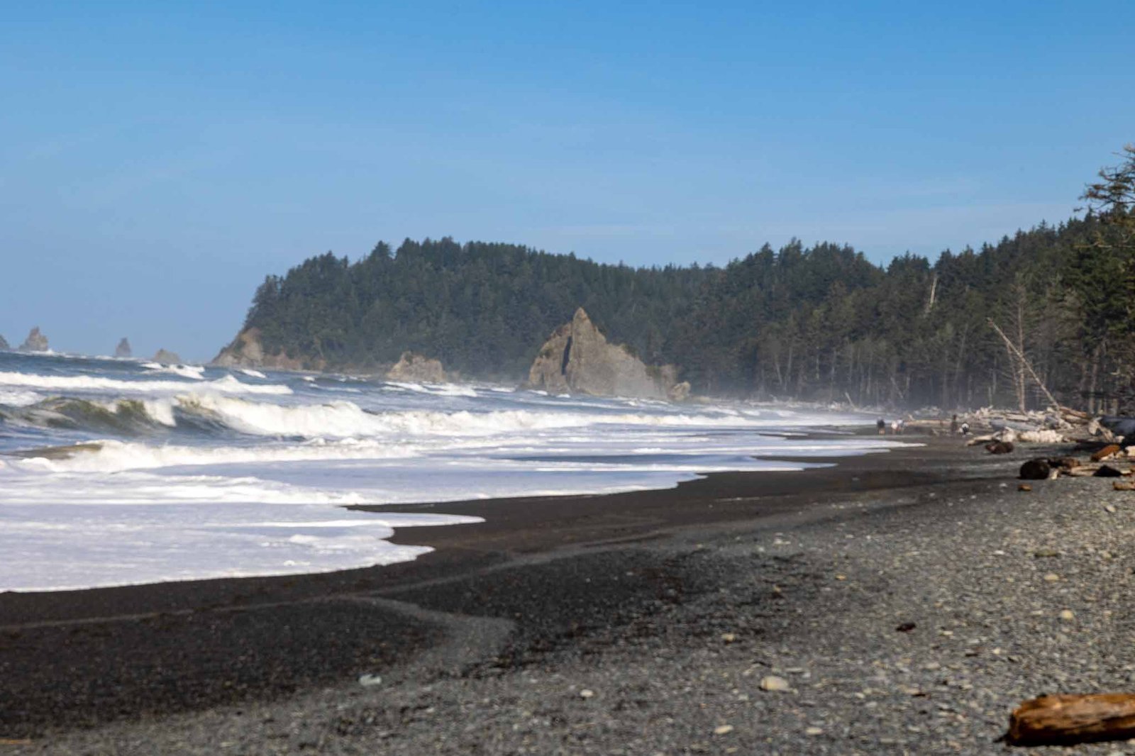 Views from Rialto Beach and