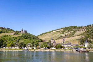 Villages along the Rhine River Gorge