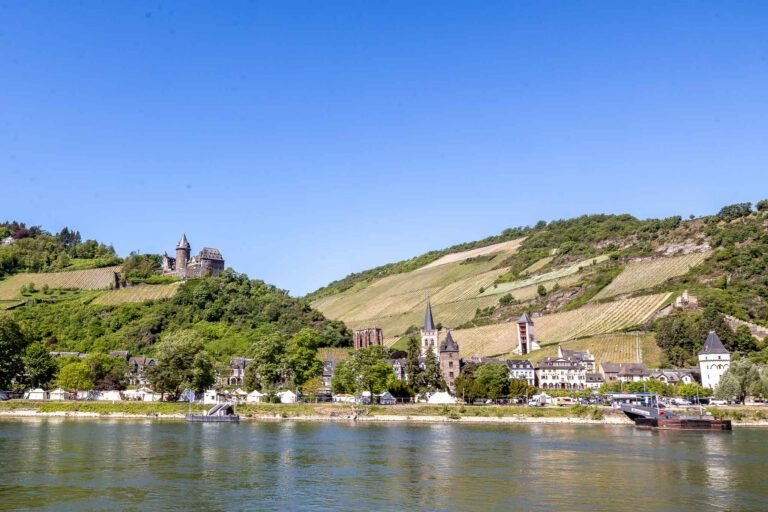 Villages along the Rhine River Gorge