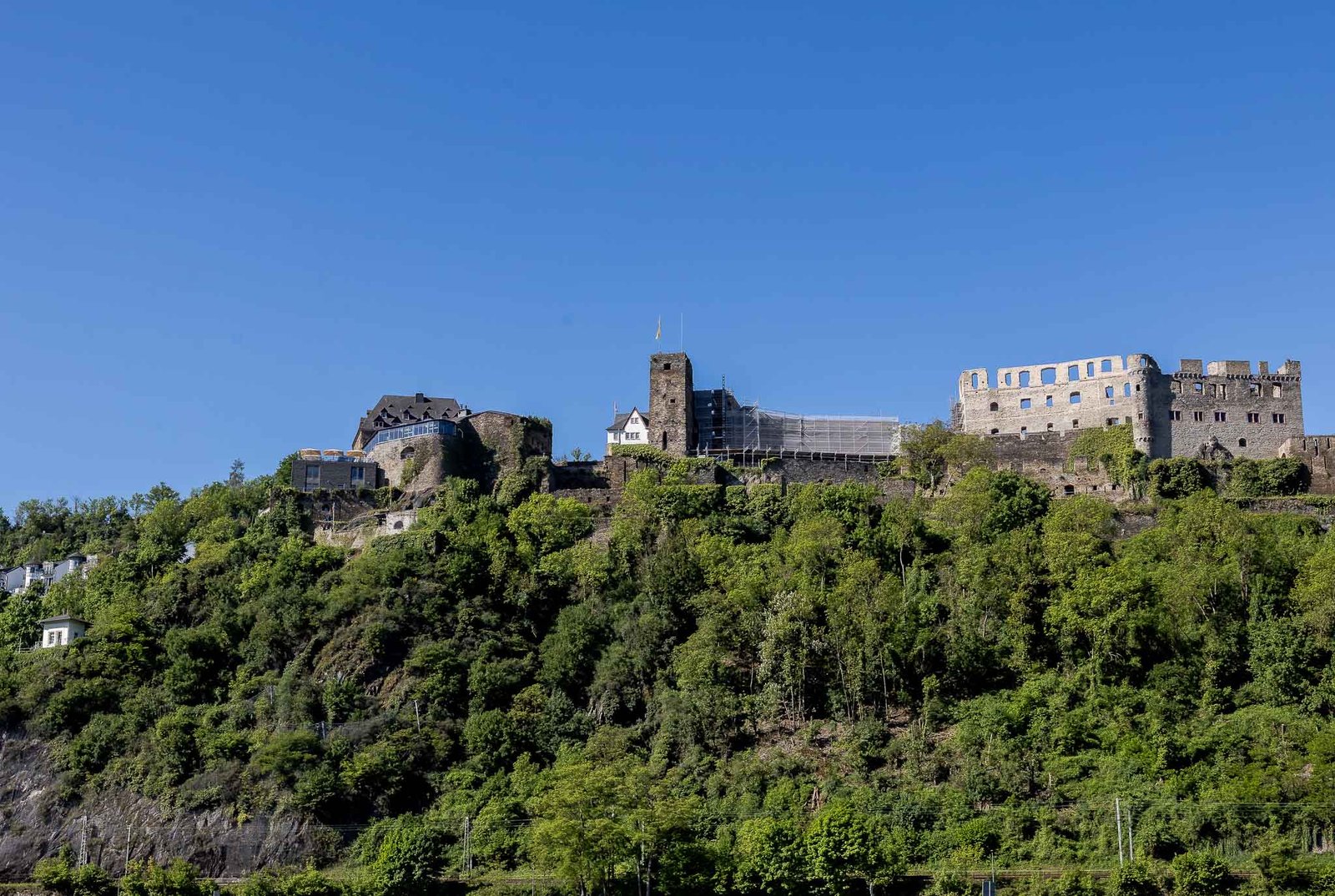 Villages along the Rhine River Gorge