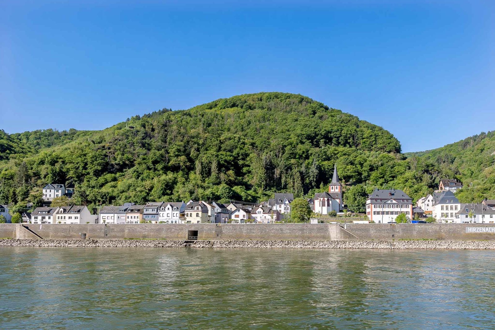 Villages along the Rhine River Gorge
