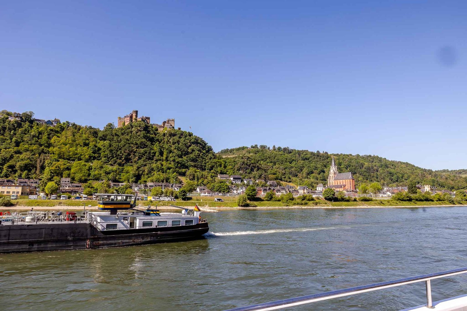Villages along the Rhine River Gorge