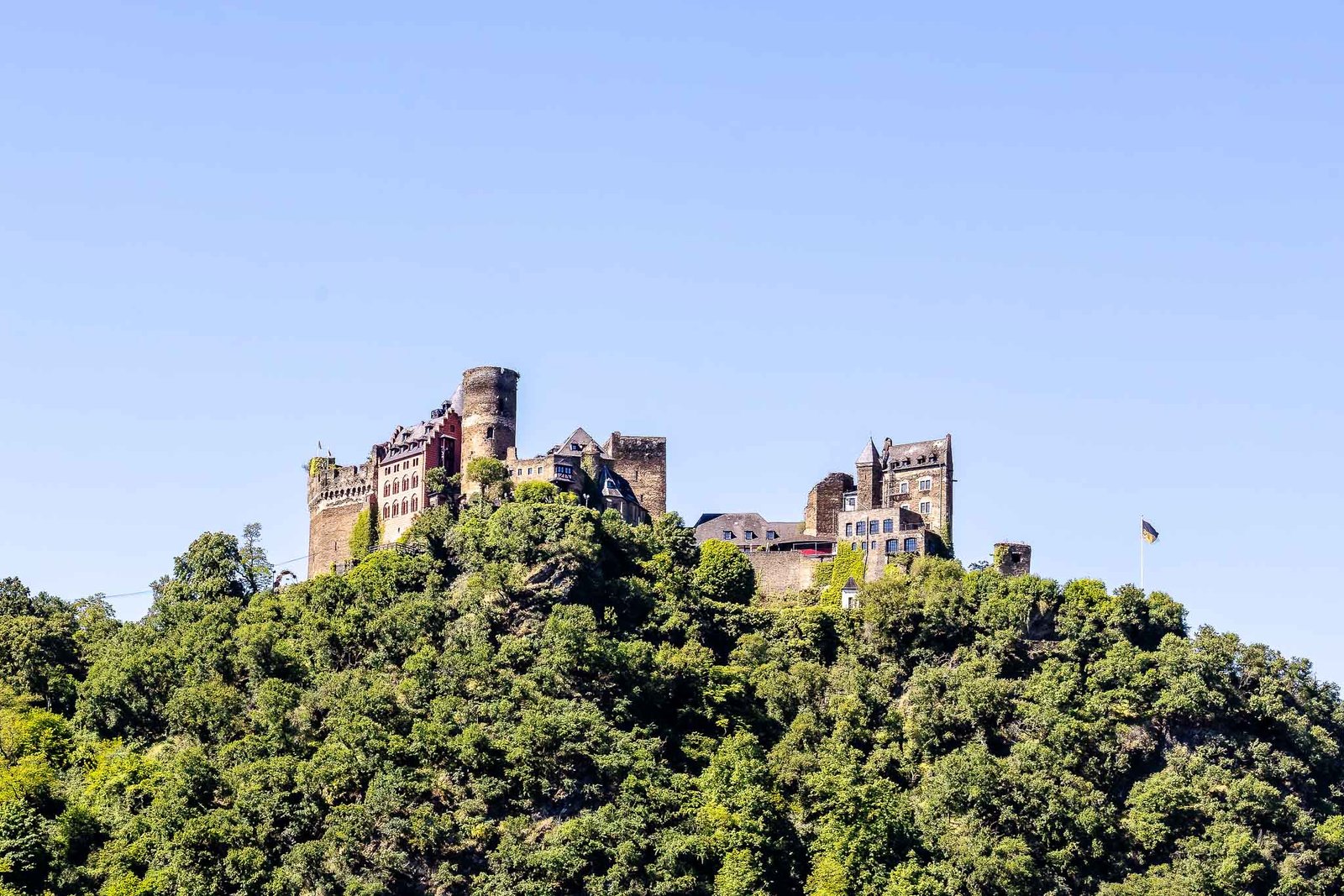 Villages along the Rhine River Gorge