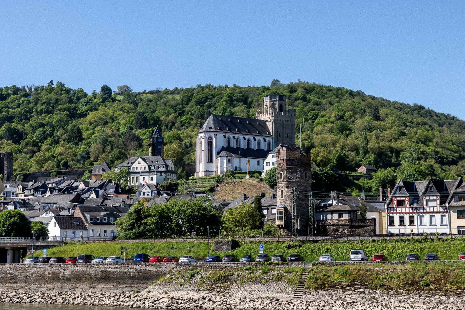 Villages along the Rhine River Gorge