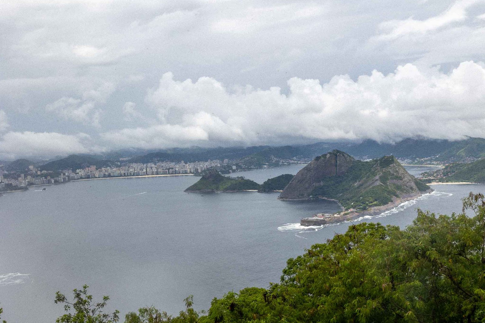 Views looking at Higor's hometown