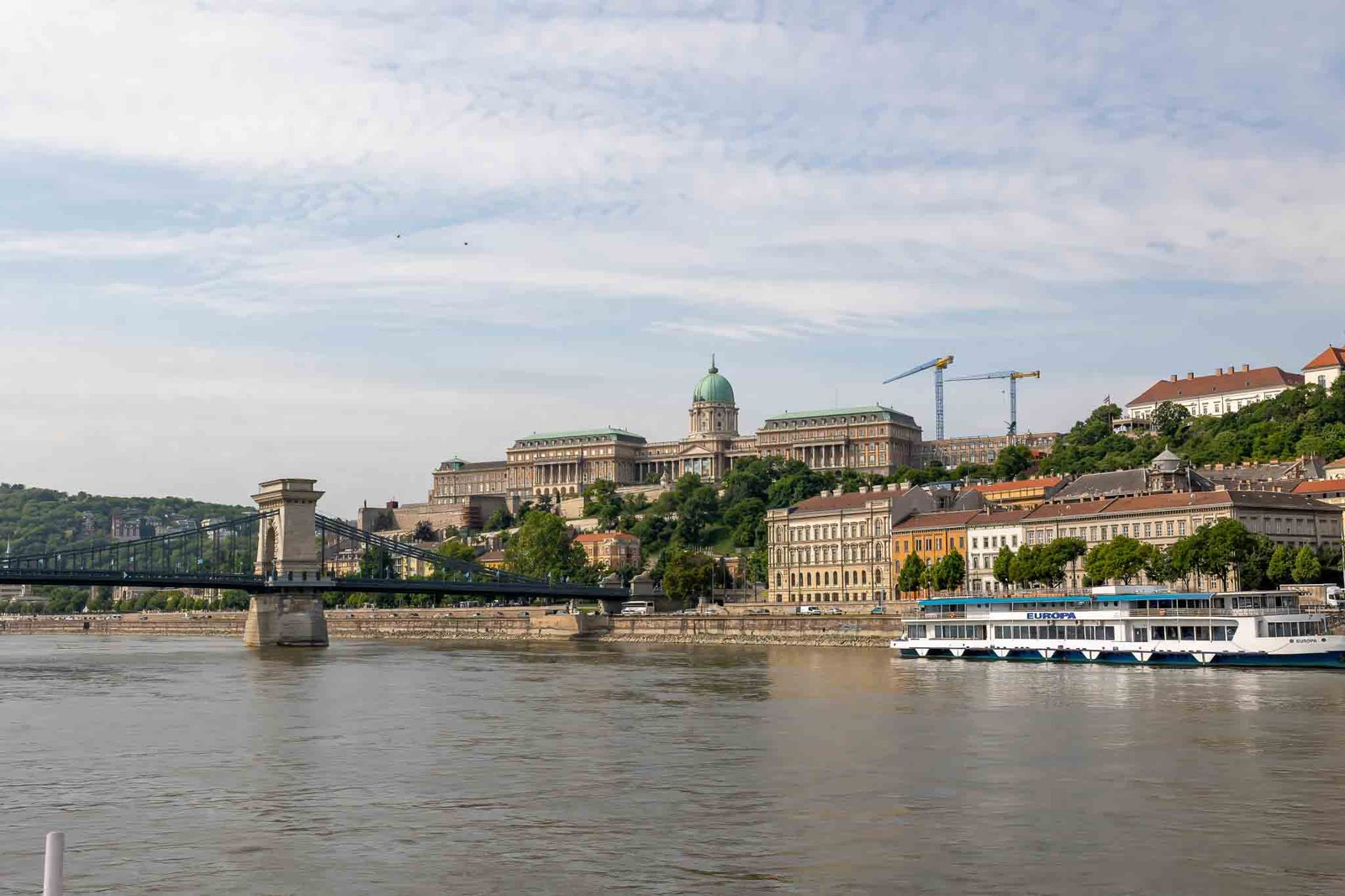 Chain Bridge and Budapest History Museum