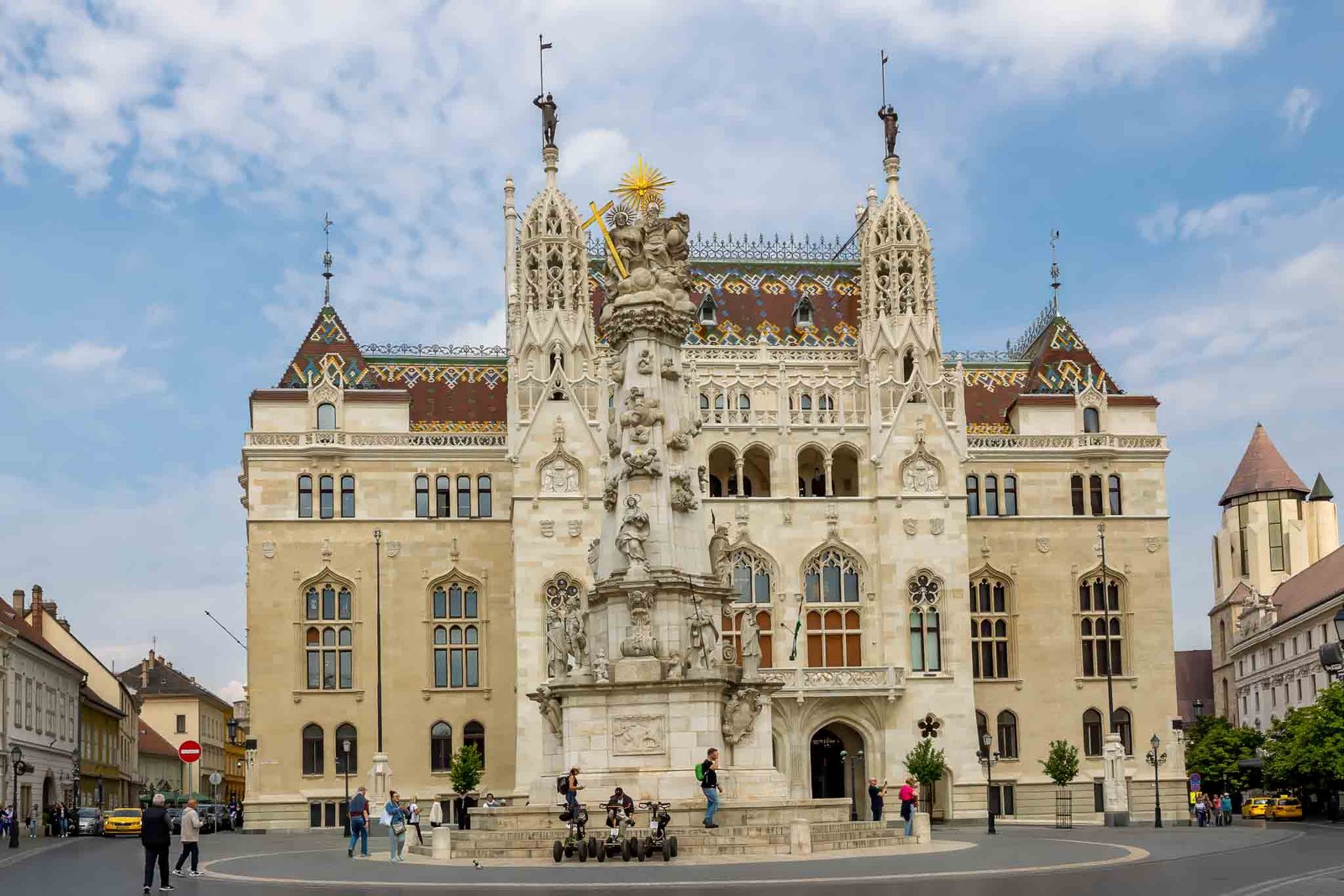 Buda Castle and surrounding buildings